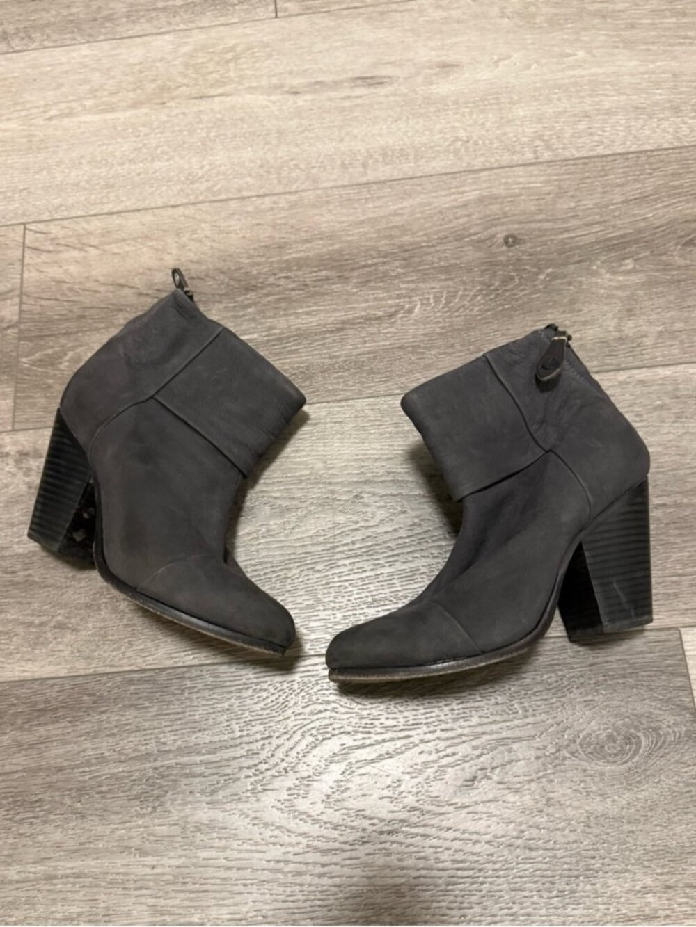 Rag & Bone Newbury Booties gray ankle boots size 37